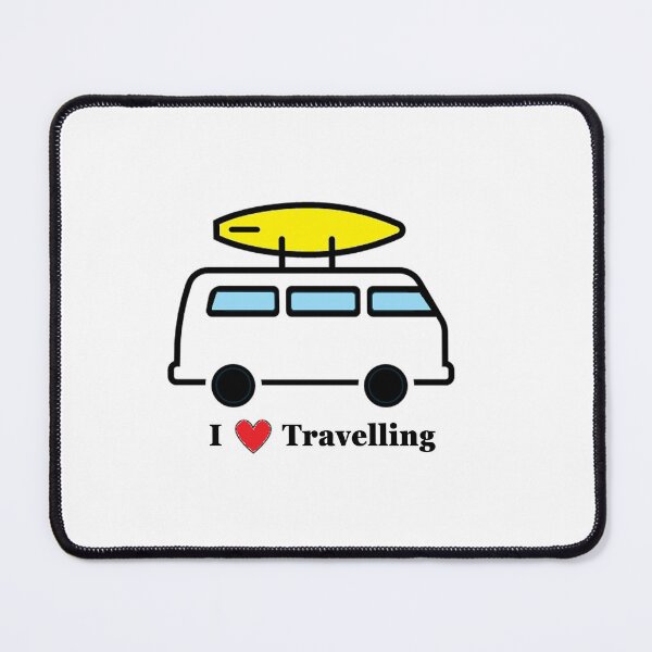 Item preview, Campervan I love Travelling designed and sold by ArtisticSVibes.