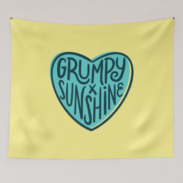 Item preview, Grumpy X Sunshine Romance Book Tropes designed and sold by DesignsByAND.