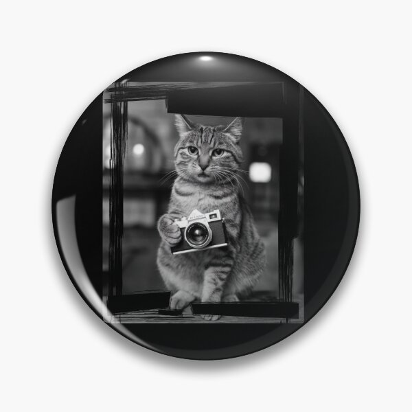 Item preview, Cat with camera designed and sold by always-for-you.