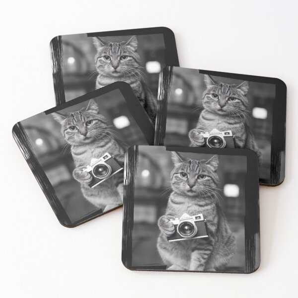 Item preview, Cat with camera designed and sold by always-for-you.