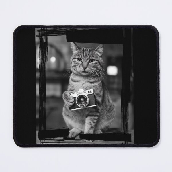 Item preview, Cat with camera designed and sold by always-for-you.