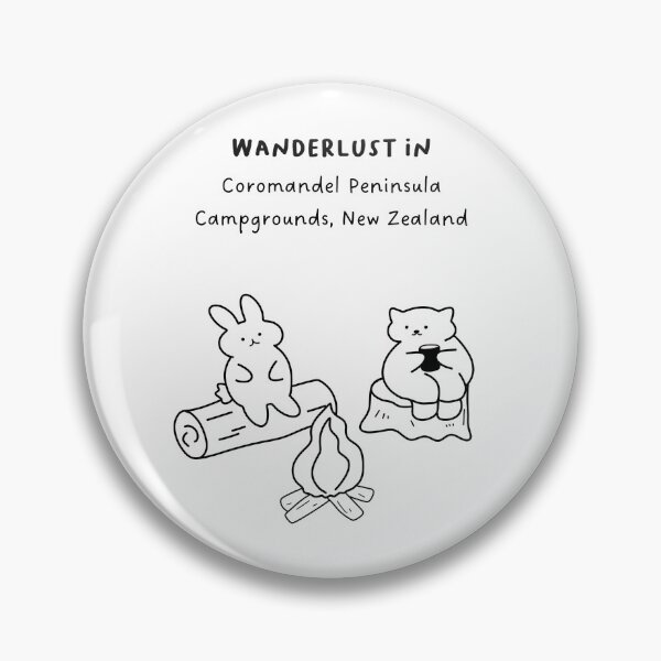 Item preview, Wanderlust in Coromandel Peninsula Campgrounds, New Zealand designed and sold by RM-Journey.