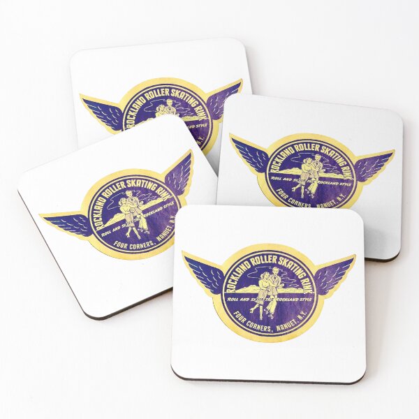 Item preview, Rockland Roller Skating Rink Nanuet New York Roller Skating Rink Sticker Decal Label designed and sold by tislord.