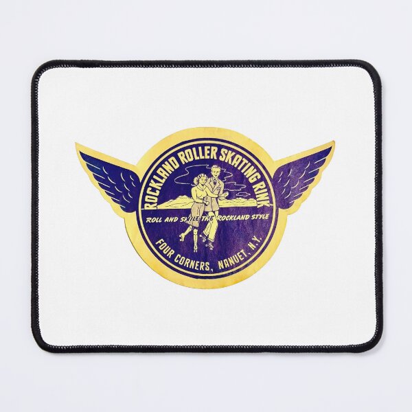 Item preview, Rockland Roller Skating Rink Nanuet New York Roller Skating Rink Sticker Decal Label designed and sold by tislord.