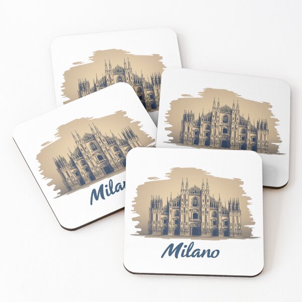 Item preview, Elegant Milano Duomo Illustration with Classic Design designed and sold by VisualArtsOasis.