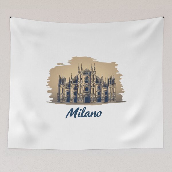 Item preview, Elegant Milano Duomo Illustration with Classic Design designed and sold by VisualArtsOasis.