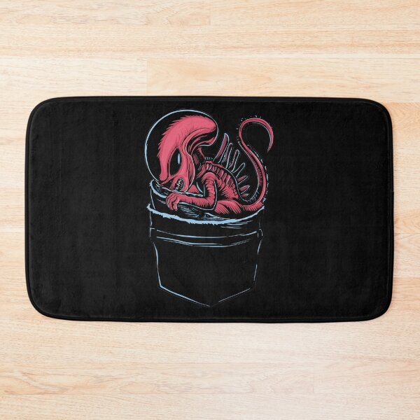 Item preview, Pocket Alien Cute Xenomorph Horror Sci-Fi Monster Design  designed and sold by Mystikos Art.
