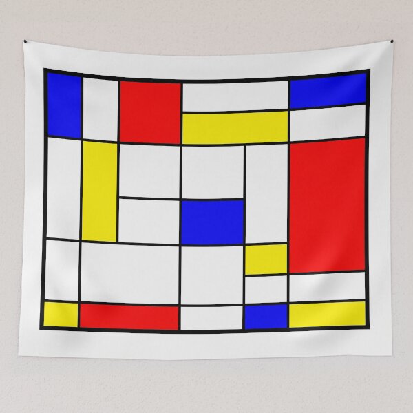 Item preview, Mondrian #62 designed and sold by Rockett Graphics.