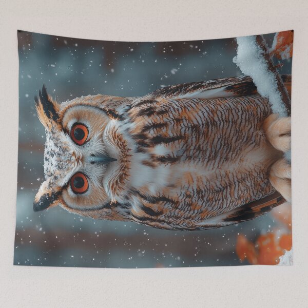 Item preview, Eagle Owl | Winter Edition designed and sold by AJ Lab.