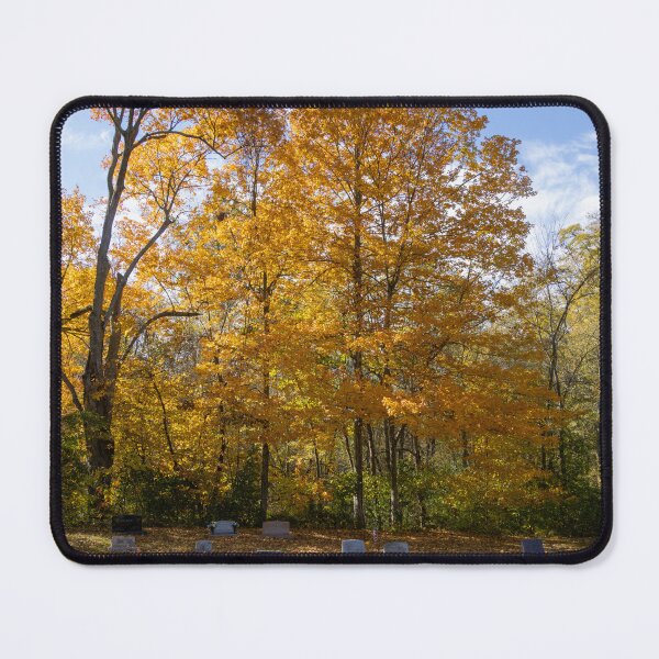 Item preview, Autumn in a cemetery designed and sold by FlyingLilly.