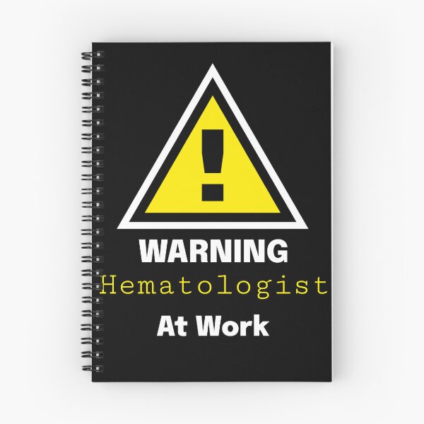 Item preview, Warning: Hematologist at Work - Gift for doctor designed and sold by Kuuldiga.