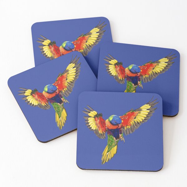 Item preview, Rainbow Lorikeet (Navy) designed and sold by okaymoose.