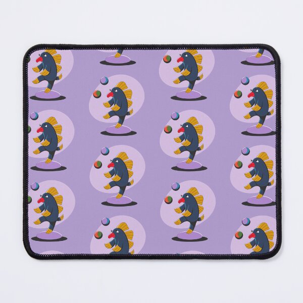 Item preview, Juggling Fish Performer - Fun and Whimsical Marine Art designed and sold by wiczom.