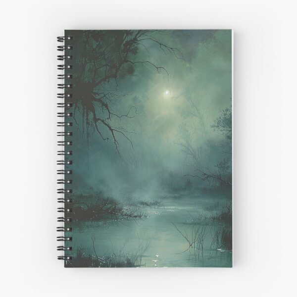 Item preview, Misty Moonlit Marsh designed and sold by jgvisualarts.