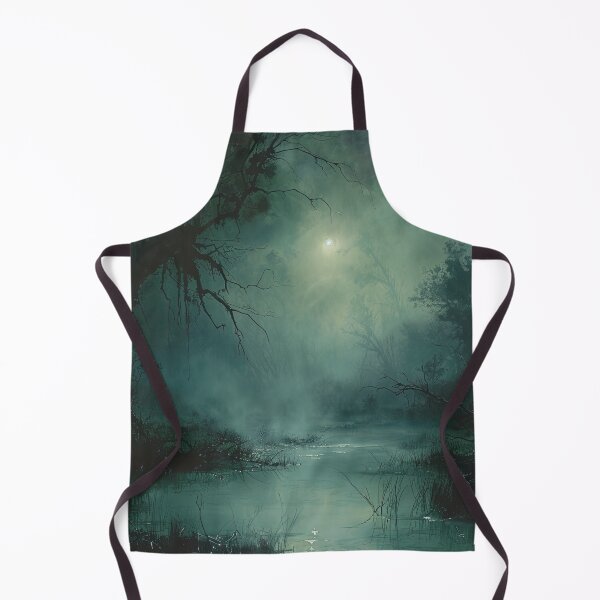 Item preview, Misty Moonlit Marsh designed and sold by jgvisualarts.