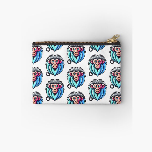 Item preview, Hamadryas, cute colorful monkey designed and sold by BarracudApps.