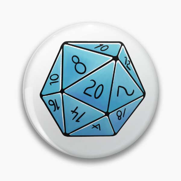 Item preview, Roleplaying Dice D20 for Critical Hits designed and sold by AlexandraGregor.