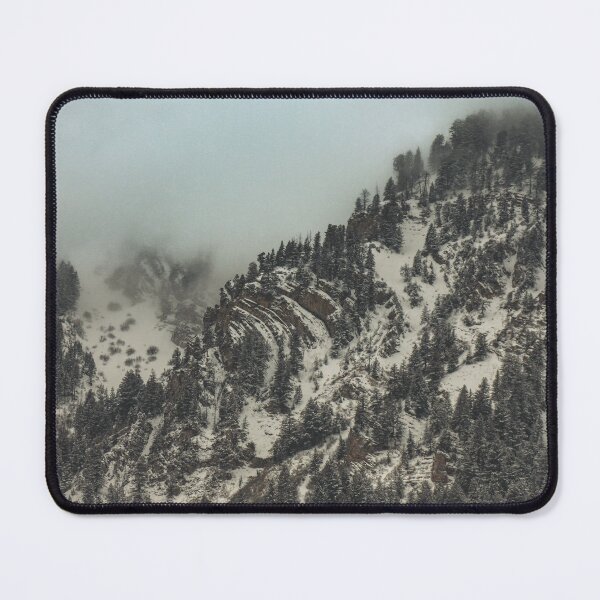 Item preview, Snowy mountains, wintery trees. designed and sold by RJsphotography and More.