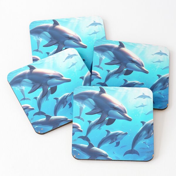 Item preview, Ocean's Dance: Dolphins in the Sea designed and sold by Fenomena Designs.