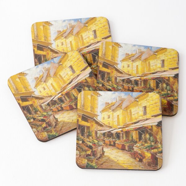 Item preview, Golden Sarlat Market – A Timeless French Village designed and sold by CARRAANN.