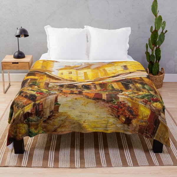 Item preview, Golden Sarlat Market – A Timeless French Village designed and sold by CARRAANN.