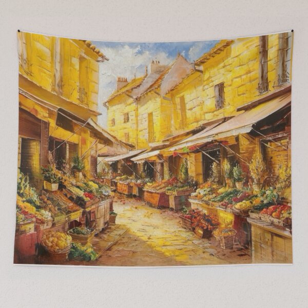 Item preview, Golden Sarlat Market – A Timeless French Village designed and sold by CARRAANN.