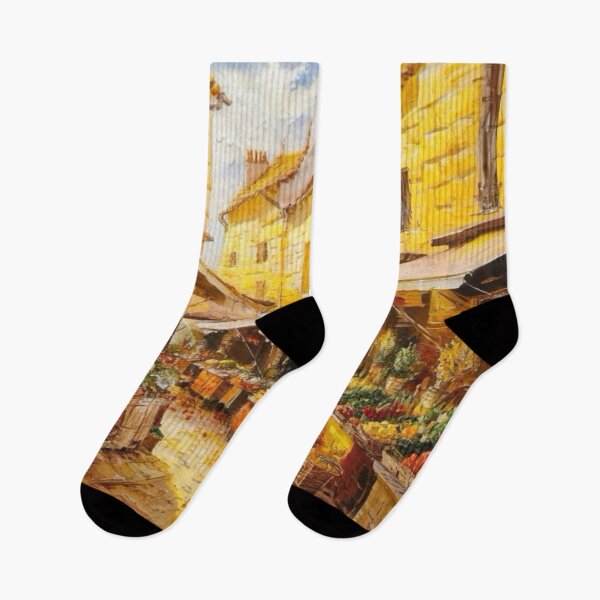 Item preview, Golden Sarlat Market – A Timeless French Village designed and sold by CARRAANN.
