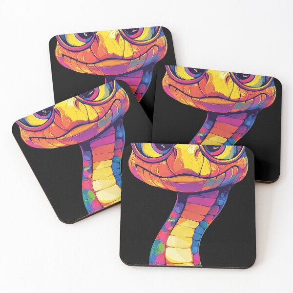 Item preview, Colorful Cartoon Snake designed and sold by jgvisualarts.