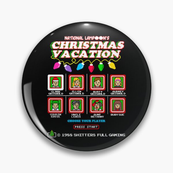 Item preview, Christmas Vacation Retro Video Game designed and sold by acquiesce13.