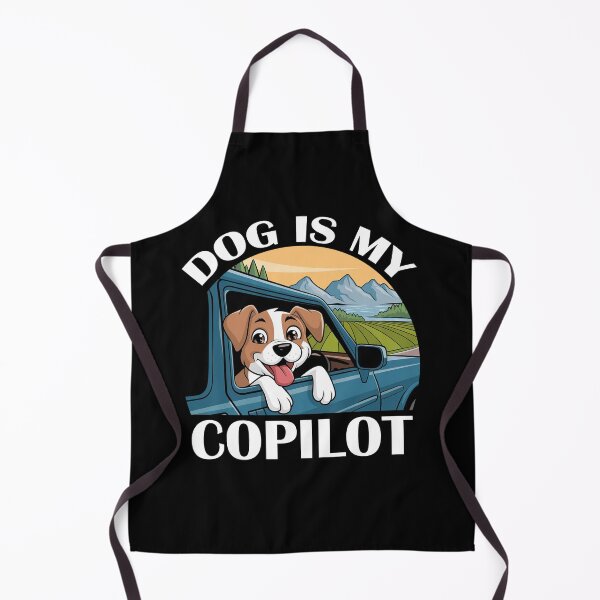 Item preview, Dog is my copilot designed and sold by EnchantedOwl.