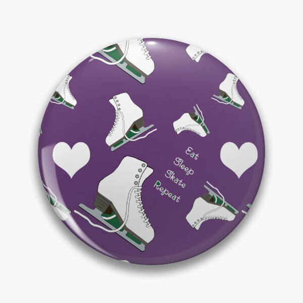 Item preview, Eat, Sleep, Skate Repeat- Dark Purple designed and sold by PD-Skating.