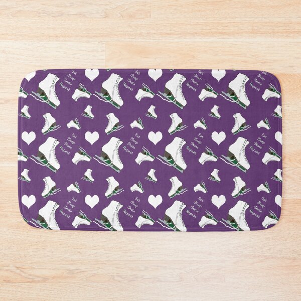 Item preview, Eat, Sleep, Skate Repeat- Dark Purple designed and sold by PD-Skating.