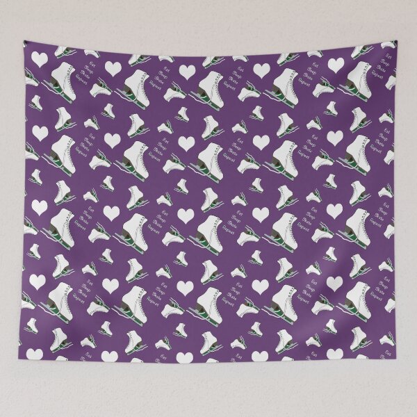 Item preview, Eat, Sleep, Skate Repeat- Dark Purple designed and sold by PD-Skating.
