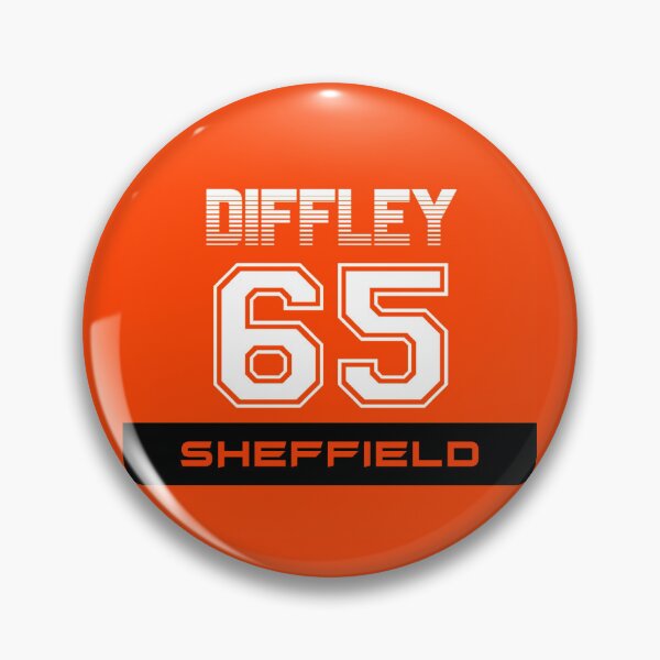 Item preview, Sheffield Steelers Ice Hockey - 65 Diffley designed and sold by Tarantula Design Co. .