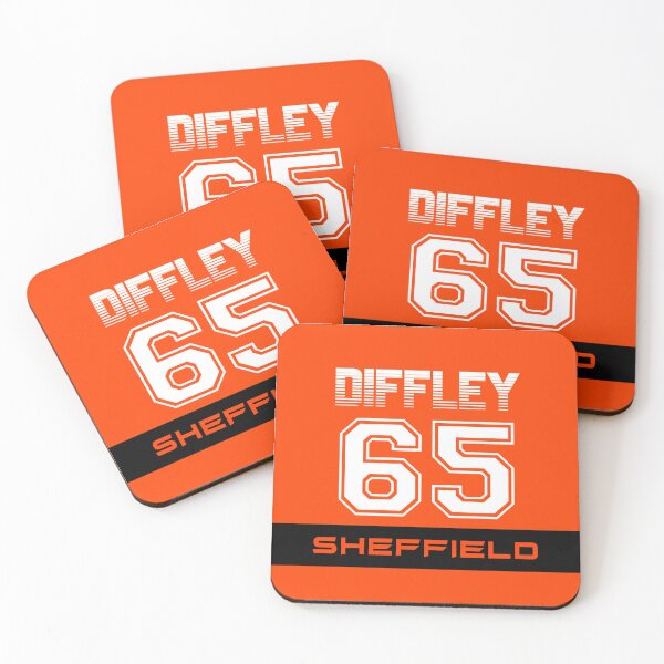 Item preview, Sheffield Steelers Ice Hockey - 65 Diffley designed and sold by Tarantula Design Co. .
