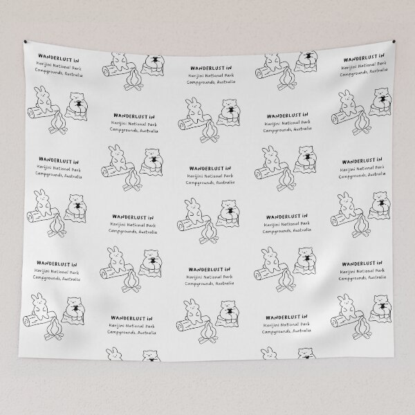 Item preview, Wanderlust in Karijini National Park Campgrounds, Australia designed and sold by RM-Journey.