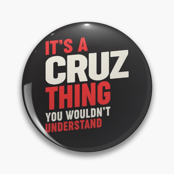 Item preview, It's a Cruz Thing Funny Name Cruz designed and sold by cidolopez.