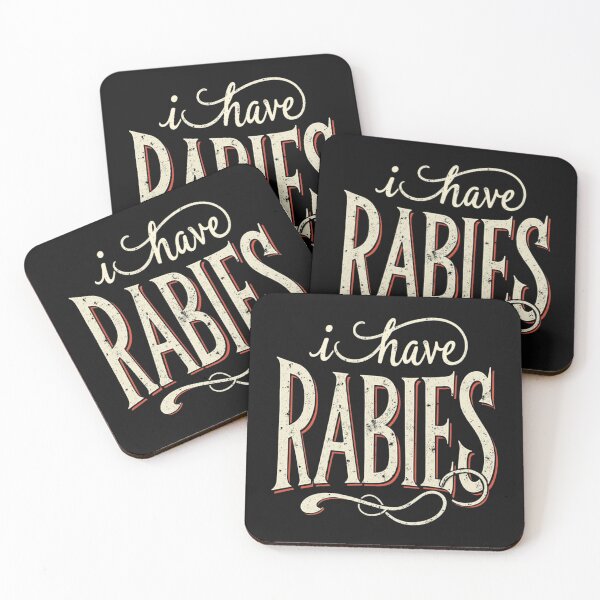 Item preview,  Vintage I Have Rabies designed and sold by Adrian Kane.