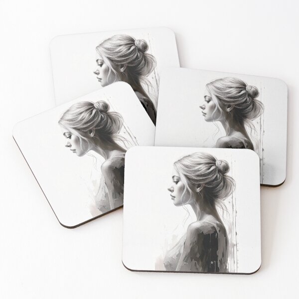 Item preview, Woman Silhouette Classy and Elegant Handmade Painting designed and sold by FilipeFerreira.