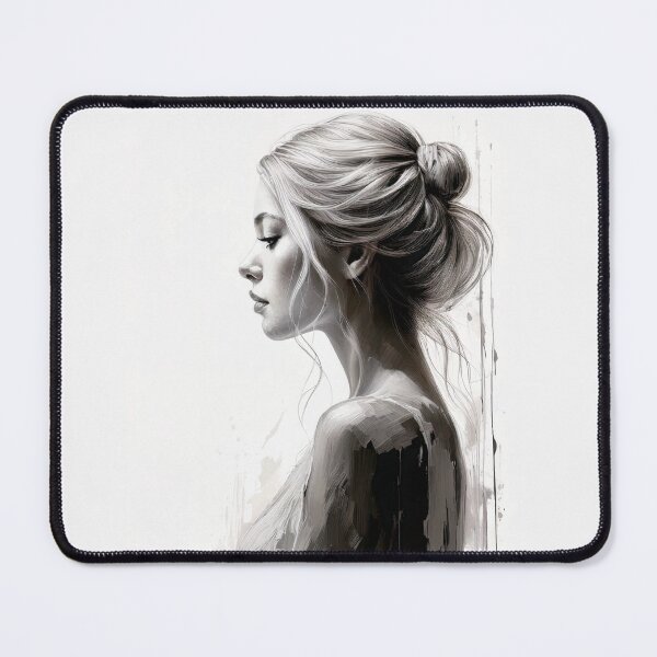 Item preview, Woman Silhouette Classy and Elegant Handmade Painting designed and sold by FilipeFerreira.