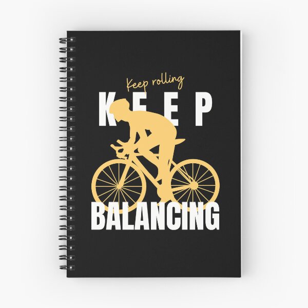 Item preview, Cycling T-Shirt Keep rolling keep Balancing designed and sold by tastodesign.