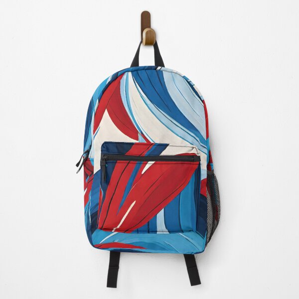 Item preview, Crimson and Azure Currents designed and sold by AbstractIdeas.