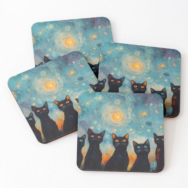 Item preview, Feline Stargazers designed and sold by daila70.