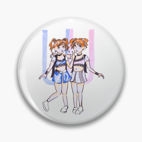 Item preview, Morning Musume Kago Ai and Nozomi Tsuji Double U W designed and sold by cozyshoujo.