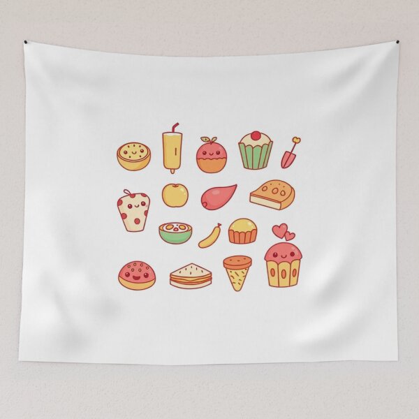 Item preview, Hand-Drawn Kawaii food  Illustration designed and sold by hjian8219.