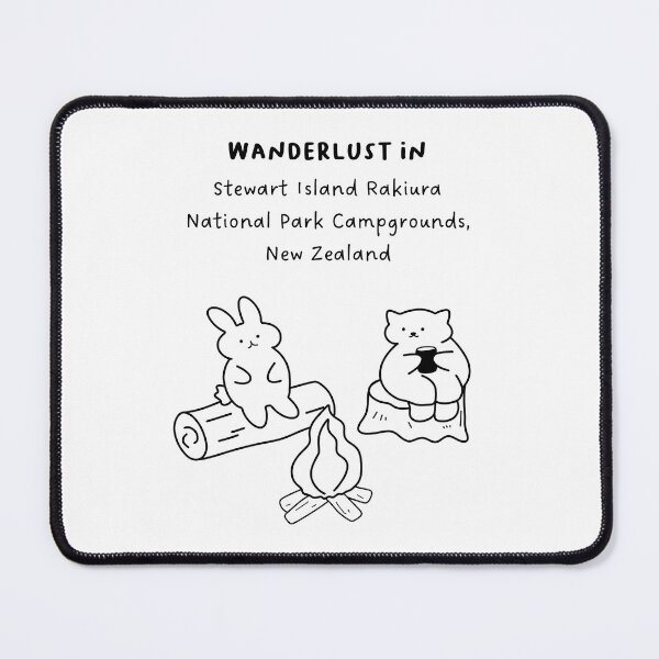 Item preview, Wanderlust in Stewart Island Rakiura National Park Campgrounds, New Zealand designed and sold by RM-Journey.