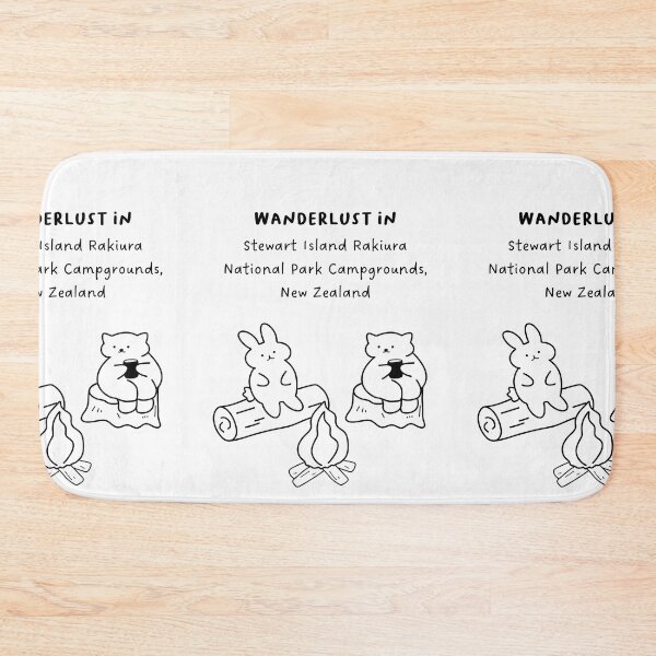Item preview, Wanderlust in Stewart Island Rakiura National Park Campgrounds, New Zealand designed and sold by RM-Journey.