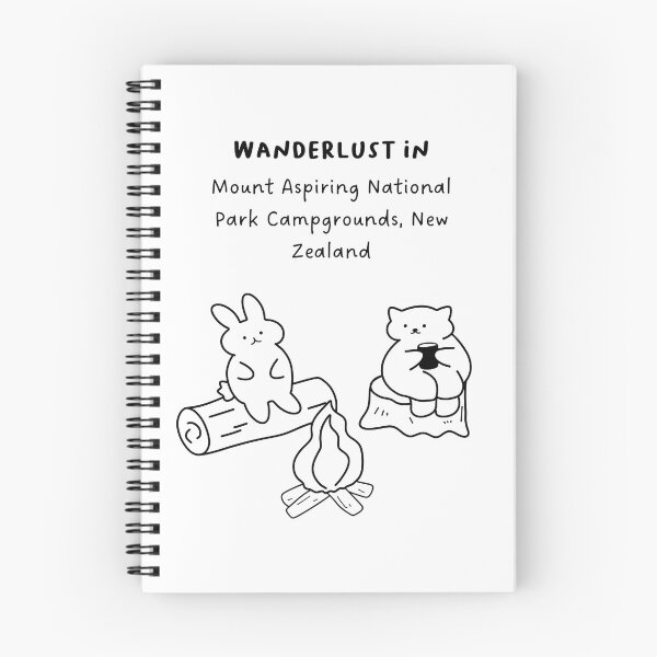 Item preview, Wanderlust in Mount Aspiring National Park Campgrounds, New Zealand designed and sold by RM-Journey.