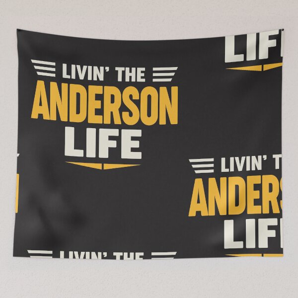 Item preview, Livin' The Anderson Life Funny Name Anderson designed and sold by cidolopez.