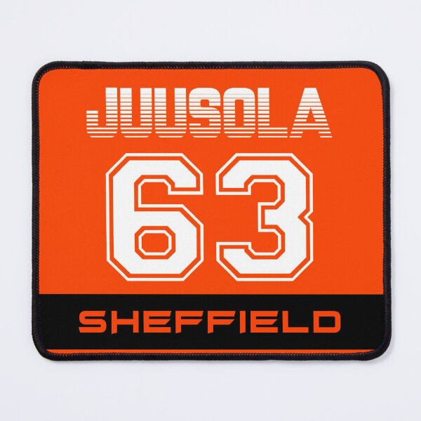 Item preview, Sheffield Steelers Ice Hockey - 63 Juusola designed and sold by Tarantula Design Co. .